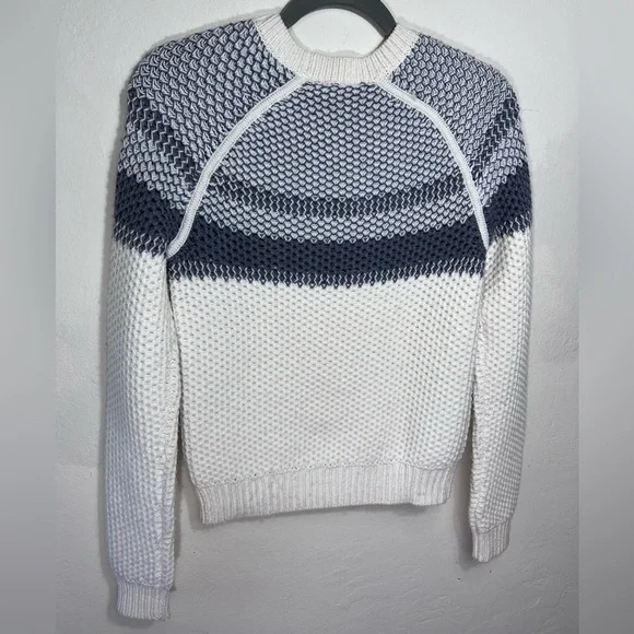 Theory Chunky Knit Wool Crewneck Pullover Sweater - Picture 4 of 7